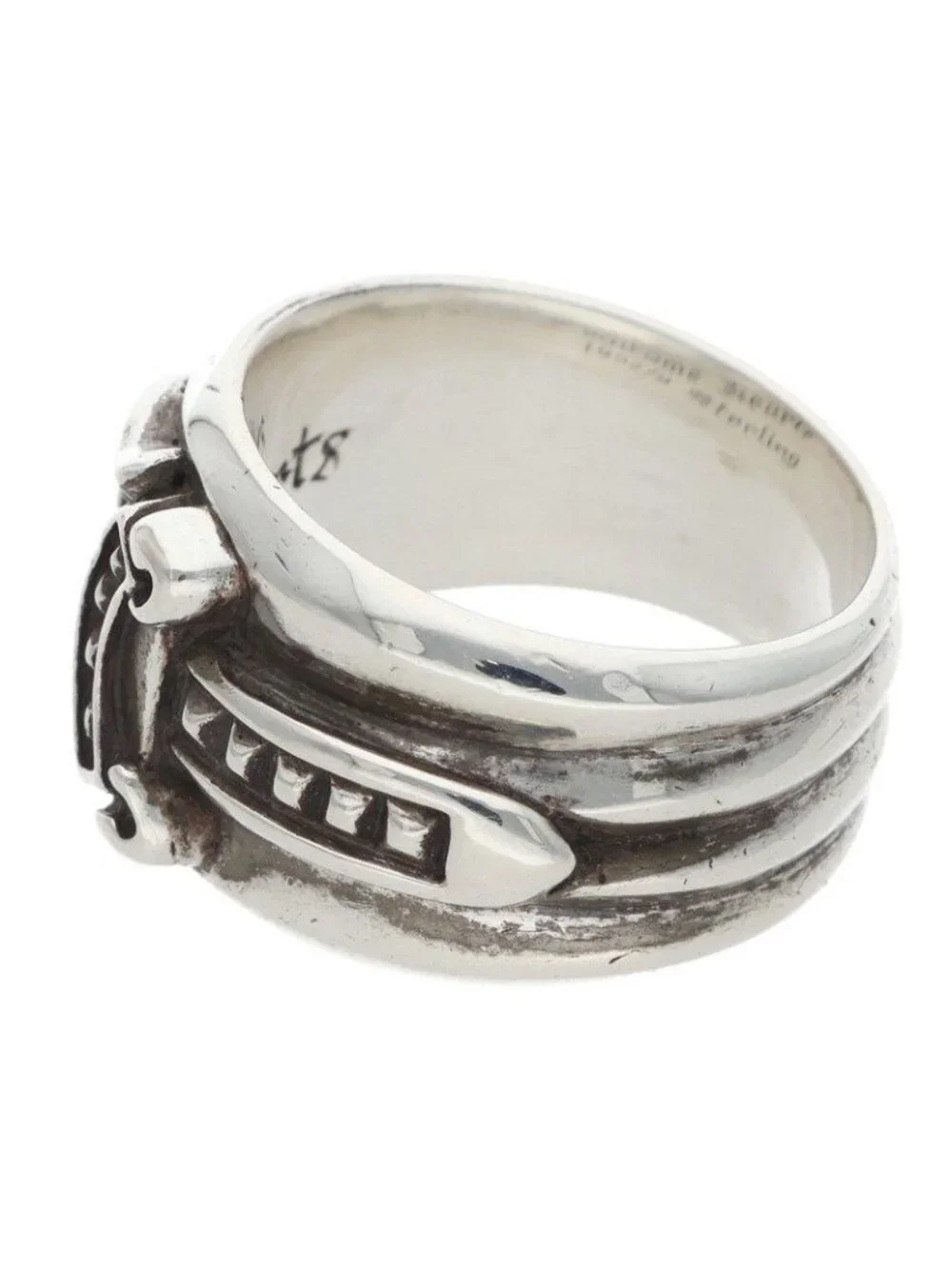 Chrome Hearts Dagger Silver Ring